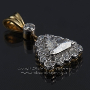 Diamond Trilliant Pendant